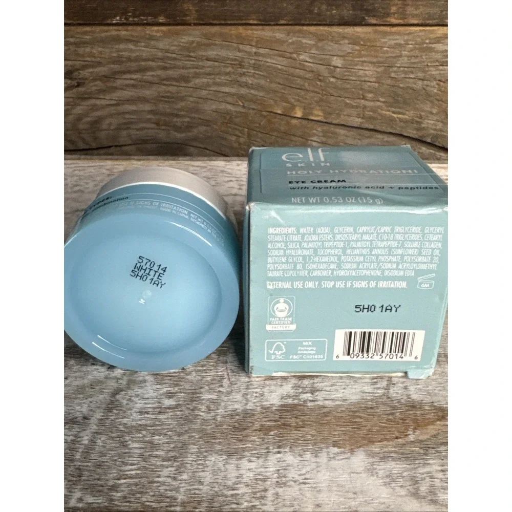 e.l.f. Holy Hydration Hyaluronic Acid Eye Cream 0.53oz New‎ | MSRP = $10.00